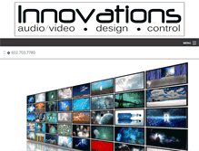 Tablet Screenshot of innovationsinautomation.com